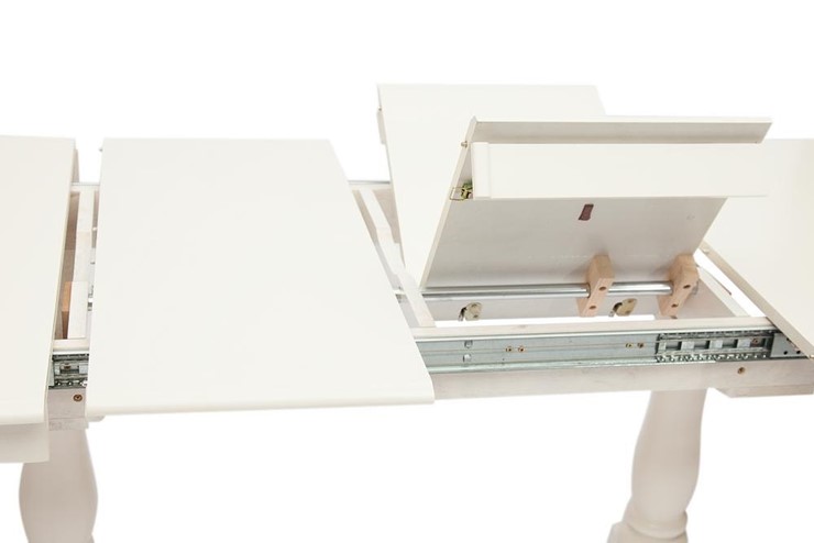 Обеденный раздвижной стол Siena ( SA-T6EX2L ) 150+35+35х80х75, ivory white (слоновая кость 2-5) арт.12490 в Южно-Сахалинске - изображение 2