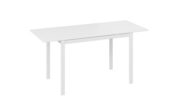 Обеденный раздвижной стол Слайд тип 2 (Белый матовый, Белый) в Южно-Сахалинске - предосмотр 3