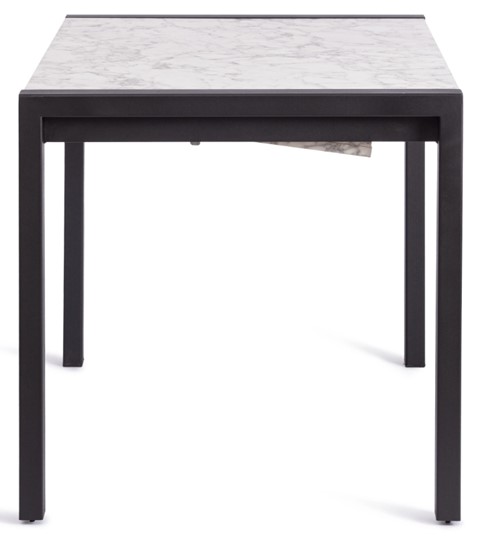 Раздвижной стол SVAN (mod. 1011) ЛДСП+меламин/металл, 120+67х74х75, сосна/чёрный арт.19490 в Южно-Сахалинске - изображение 1