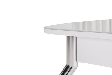 Обеденный раздвижной стол Танго, белый/кофе в Южно-Сахалинске - предосмотр 6