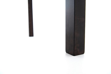 Кухонный раздвижной стол Токио дерево №3 (стекло черное/черный) в Южно-Сахалинске - предосмотр 7