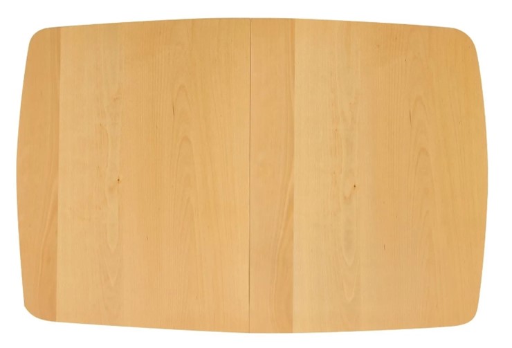 Раздвижной стол VAKU (Ваку) бук/мдф 80x120+40x75, Натуральный бук арт.13987 в Южно-Сахалинске - изображение 6