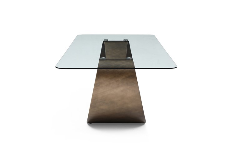 Кухонный стол DT9305FGI (240) прозрачный/бронзовый в Южно-Сахалинске - изображение 2