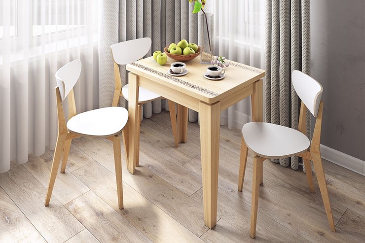Кухонный стол раздвижной Фантазия, дуб сонома в Южно-Сахалинске - изображение 5