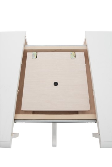 Кухонный раздвижной стол Фабрицио-1 исп. Мини 1100, Тон 10 Покраска + патина с прорисовкой (на столешнице) в Южно-Сахалинске - изображение 3