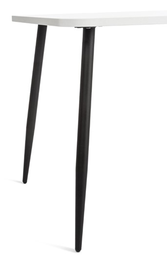 Стол PLUTO ЛДСП/металл, 120x80x77, Белый/Черный арт.19316 в Южно-Сахалинске - изображение 4
