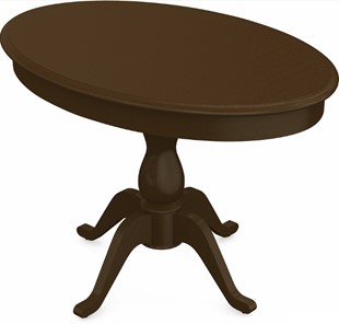 Стол раздвижной Фабрицио-1 исп. Эллипс, Тон 4 Покраска + патина с прорисовкой (на столешнице) в Южно-Сахалинске
