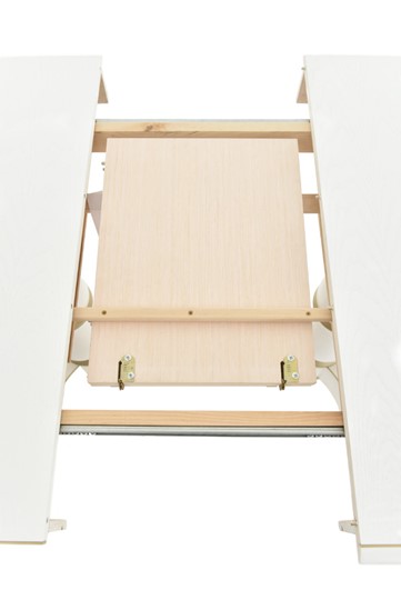 Кухонный раздвижной стол Фабрицио-2 исп. Овал 1200, Тон 9 (Морилка/Эмаль) в Южно-Сахалинске - изображение 4