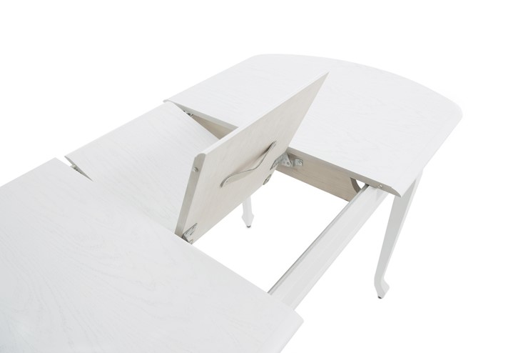 Кухонный стол раздвижной Прага исп.1, тон 12 Покраска + патина с прорисовкой (на столешнице) в Южно-Сахалинске - изображение 4