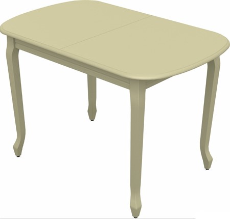 Кухонный раздвижной стол Прага исп.2, тон 10 Покраска + патина с прорисовкой (на столешнице) в Южно-Сахалинске - изображение