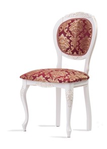 Обеденный стул Барокко с резьбой (стандартная покраска) в Южно-Сахалинске - предосмотр