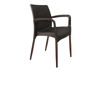 Обеденный стул SHT-ST68/S424-С (черно-коричневый/коричневый муар) в Южно-Сахалинске - предосмотр