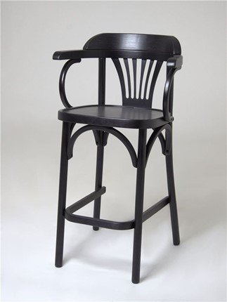 Барный стул 650 твердый (венге) в Южно-Сахалинске - изображение