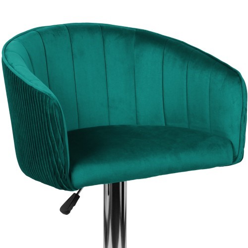 Барный стул Марк WX-2325 велюр зеленый в Южно-Сахалинске - изображение 2