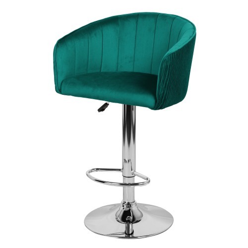 Барный стул Марк WX-2325 велюр зеленый в Южно-Сахалинске - изображение 9