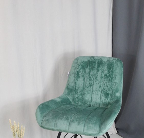 Барный стул SHT-ST37 / SHT-S94 (зеленый чай/прозрачный лак/черный муар) в Южно-Сахалинске - изображение 9