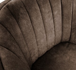Барный стул SHT-ST42-1 / SHT-S92 (кофейный трюфель/браш.коричневый/черный муар) в Южно-Сахалинске - предосмотр 6