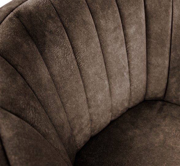 Барный стул SHT-ST42-1 / SHT-S92 (кофейный трюфель/браш.коричневый/черный муар) в Южно-Сахалинске - изображение 6