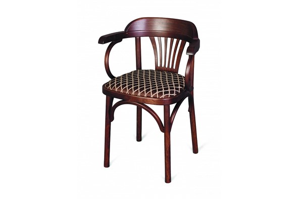Обеденный стул Венский мягкий (темный тон) в Южно-Сахалинске - изображение
