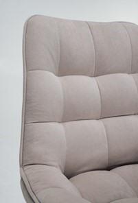 Комплект из 4-х кухонных стульев Комфорт бежевый белые ножки в Южно-Сахалинске - изображение 1