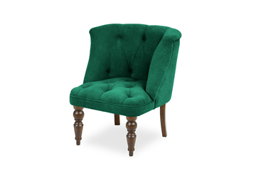 Кресло на ножках Бриджит зеленый ножки коричневые в Южно-Сахалинске - предосмотр 5