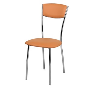 Кухонный стул Амарант СРП-189 Люкс Экотекс оранжевый в Южно-Сахалинске - предосмотр