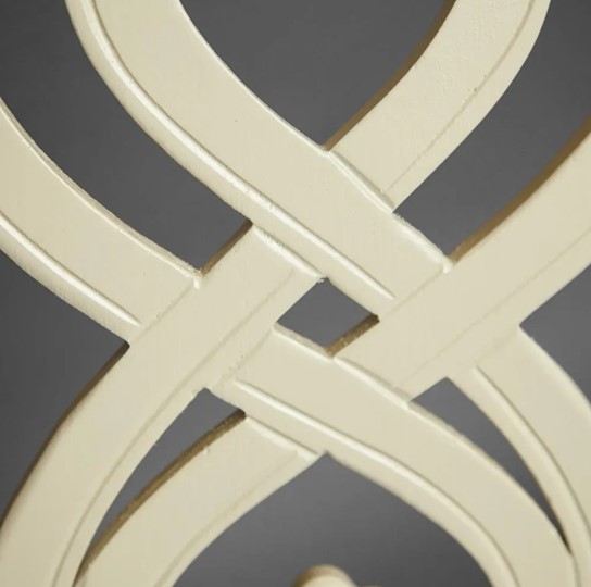 Кухонный стул Андромеда, дерево гевея 47х55х107 Ivory white/ткань коричневая S 168-7 (2 шт) арт.12896 в Южно-Сахалинске - изображение 13