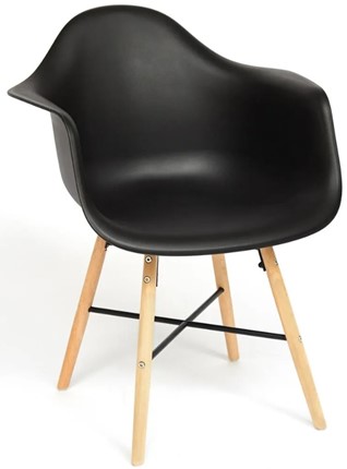 Кресло CINDY (EAMES) (mod. 919) 60х62х79 черный арт.19050 в Южно-Сахалинске - изображение