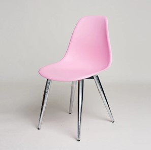 Кухонный стул DSL 110 Milan Chrom (розовый) в Южно-Сахалинске