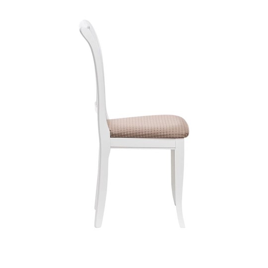 Обеденный стул Leset Остин (Белый/жаккард Flora) в Южно-Сахалинске - изображение 2