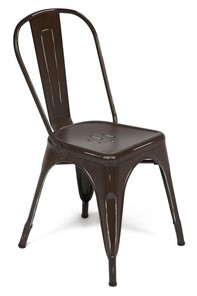 Кухонный стул LOFT CHAIR (mod. 012) 45х35х85 коричневый/brown vintage арт.19630 в Южно-Сахалинске