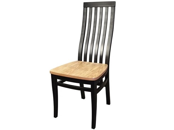 Обеденный стул Мариус М 50 (бук-черный) в Южно-Сахалинске - изображение