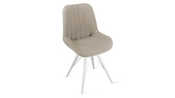 Обеденный стул Марвел Исп. 2 К3 (Белый матовый/Велюр Confetti Smoke) в Южно-Сахалинске - предосмотр