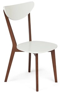 Обеденный стул MAXI (Макси), бук/МДФ 86x48,5x54,5 Белый/Коричневый арт.19583 в Южно-Сахалинске
