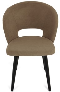 Обеденный стул Мишель, ноги R38 черные/велюр T184 Кофе с молоком в Южно-Сахалинске - предосмотр 1
