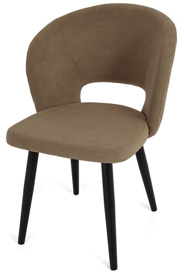 Обеденный стул Мишель, ноги R38 черные/велюр T184 Кофе с молоком в Южно-Сахалинске - изображение 2