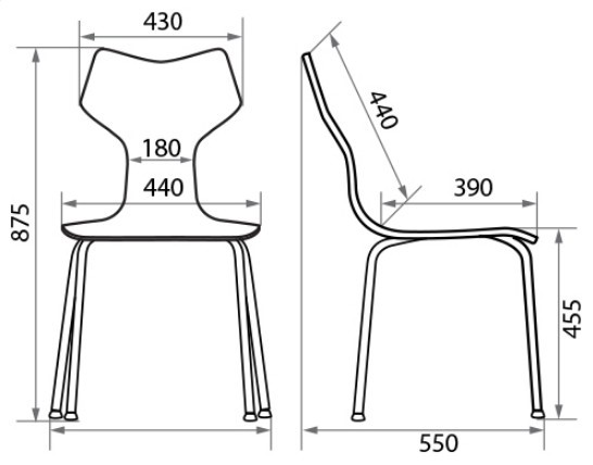 Кухонный стул Roxy wood chrome, ткань A в Южно-Сахалинске - изображение 2