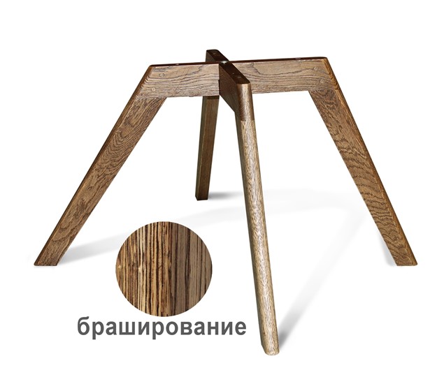 Обеденный стул SHT-ST15-1/S39 (прозрачный лак/дуб атланта брашированный) в Южно-Сахалинске - изображение 2