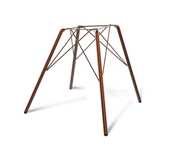 Кухонный стул SHT-ST29/S37 (коричневый ral 8014/медный металлик) в Южно-Сахалинске - изображение 1