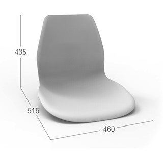 Обеденный стул SHT-ST29/S39 (серый ral 7040/прозрачный лак) в Южно-Сахалинске - предосмотр 17