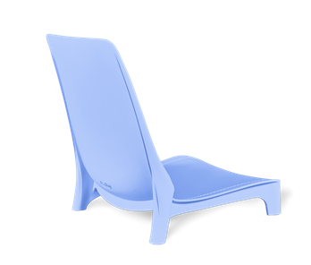 Обеденный стул SHT-ST75/S424-C (голубой/черный муар) в Южно-Сахалинске - предосмотр 2