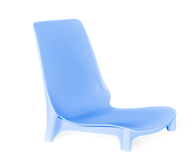 Обеденный стул SHT-ST75/S424-C (голубой/черный муар) в Южно-Сахалинске - изображение 1