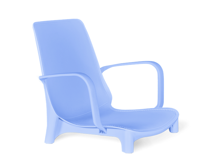 Обеденный стул SHT-ST76/S424 (голубой/коричневый муар) в Южно-Сахалинске - изображение 14