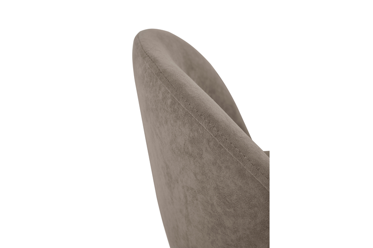 Мягкий стул для кухни Лайт бежевый белые ножки в Южно-Сахалинске - изображение 2