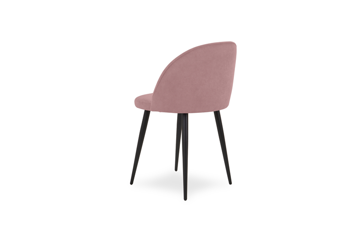 Мягкий стул для кухни Лайт розовый черные ножки в Южно-Сахалинске - изображение 6