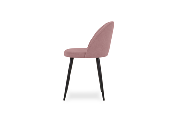 Мягкий стул для кухни Лайт розовый черные ножки в Южно-Сахалинске - предосмотр 7