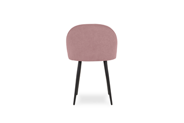 Мягкий стул для кухни Лайт розовый черные ножки в Южно-Сахалинске - предосмотр 8
