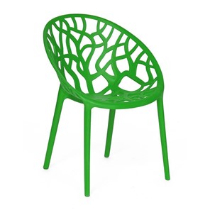 Кресло кухонное BUSH (mod.017) пластик 60*58,5*80 зеленый, арт.12653 в Южно-Сахалинске