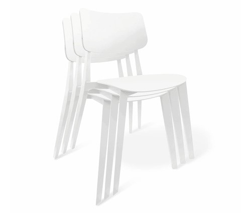Обеденный стул SHT-S110 (белый) в Южно-Сахалинске - изображение 7