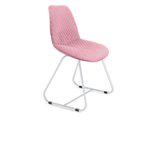 Обеденный стул SHT-ST29-С22 / SHT-S38 (розовый зефир/хром лак) в Южно-Сахалинске